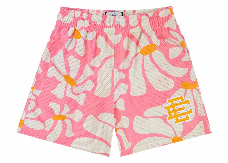 [SHDAIMSH-PNKYEL] MENS ERIC EMANUEL EE SHORTS DAISIES SS24