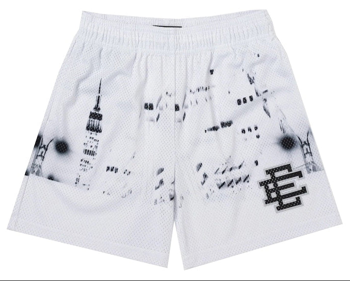[EE000026] MENS ERIC EMANUEL EE BASIC SHORTWHITE SKYLINE SS22