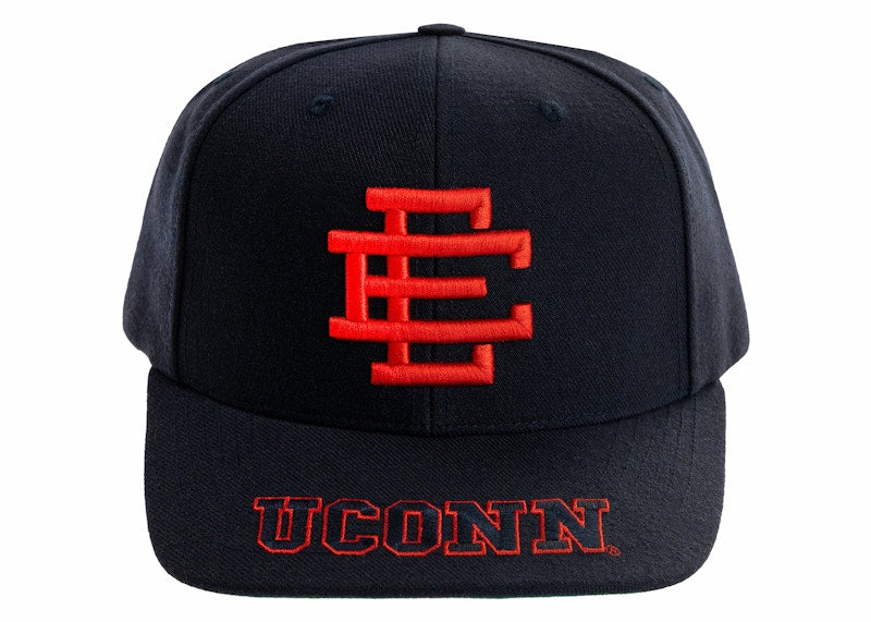 [CAUCNCOT-NAVRED-ADJ] MENS ERIC EMANUEL NCAA EE COLLEGE UCONN CAP SS24