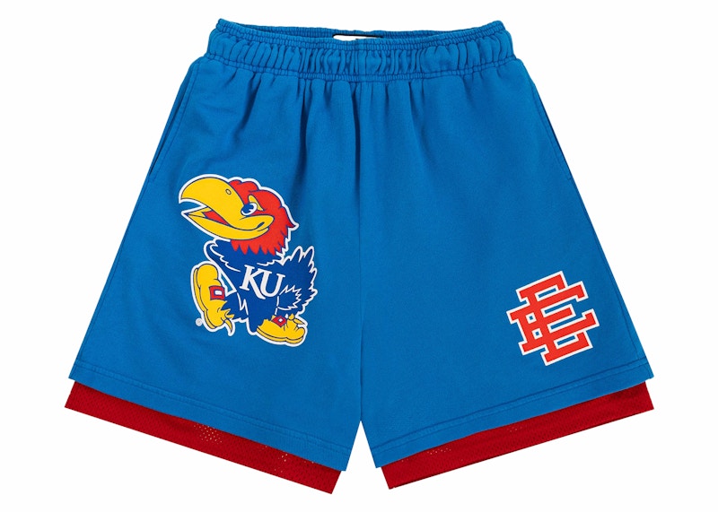 [2SKANC/M-BLUCRI] MENS ERIC EMANUEL EE DOUBLE LAYER KANSAS SHORT SS24