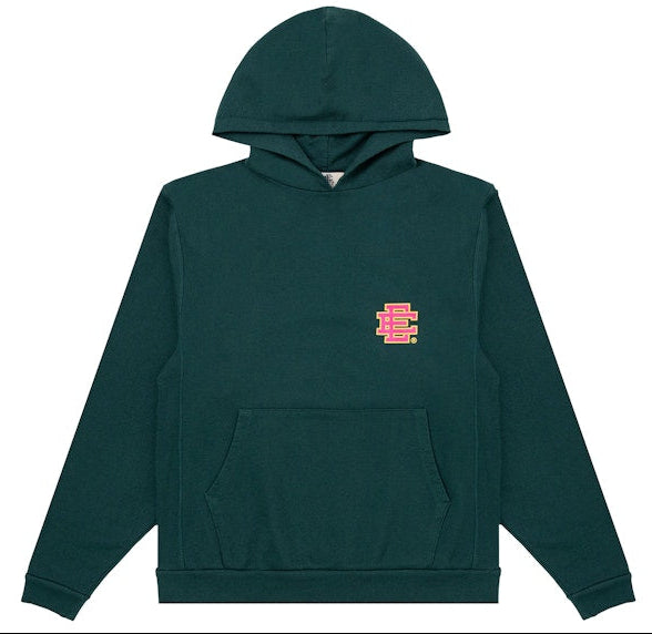 [EE0000302] MENS ERIC EMANUEL EE LW HOODIE BOTANICAL GREEN FW21