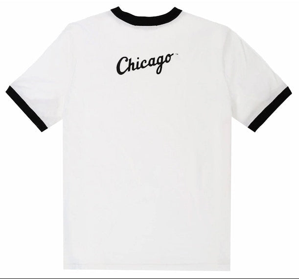 [EE0000329] MENS ERIC EMANUEL EE RINGER T-SHIRT CHICAGO WHITE SOX FW23