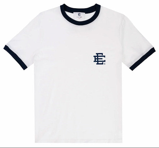 [EE0000321] MENS ERIC EMANUEL EE RINGER T-SHIRT NEW YORK YANKEES FW23