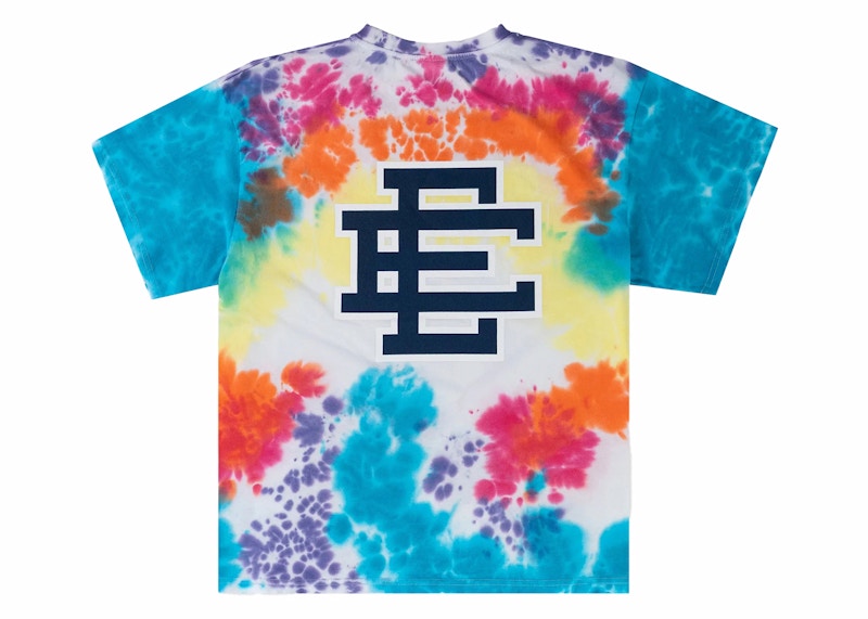 [TTTIECOT-NYYWHT] MENS ERIC EMANUEL EE SUBWAY SHIRT TIE DYE YANKEES SS24