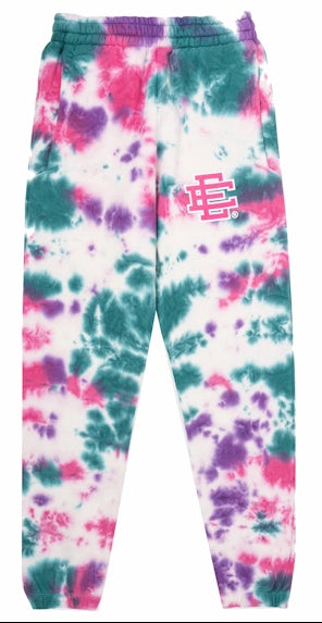 [EE0000361] MENS ERIC EMANUEL EE SWEATS PURP SPOT DYE SS22