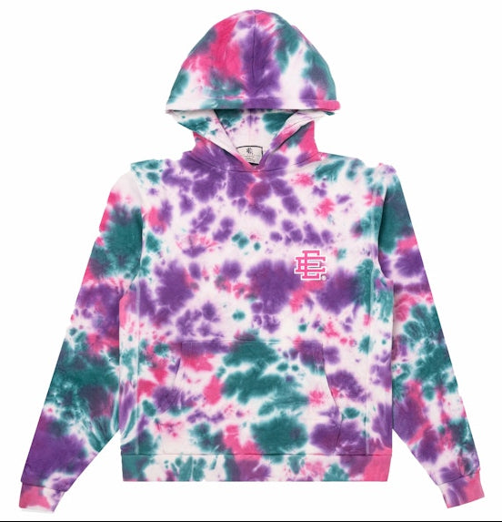 [EE0000288] MENS ERIC EMANUEL EE V2 HOODIE PURP SPOT DYE SS22
