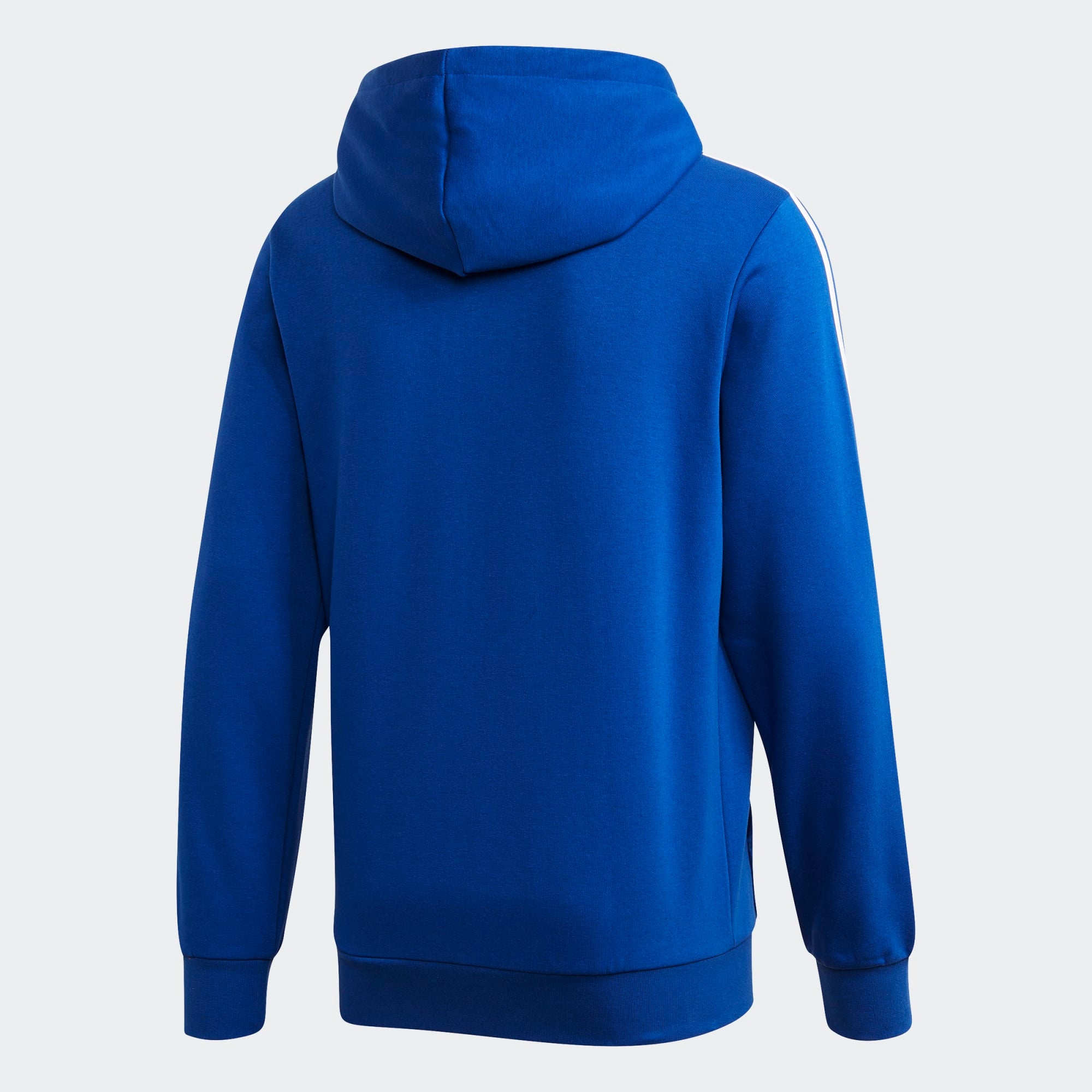 [H12181] Mens Adidas Essentials Fleece 3-Stripes Full-Zip Hoodie