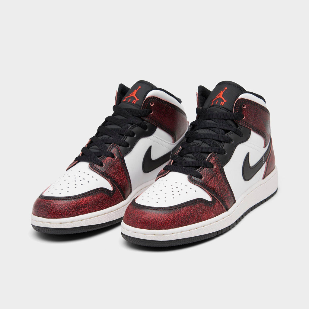 [FB0568-006] GRADE SCHOOL AIR JORDAN RETRO 1 MID WEAR-AWAY CHICAGO (GS)'