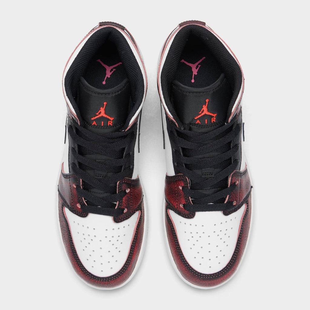 [FB0568-006] GRADE SCHOOL AIR JORDAN RETRO 1 MID WEAR-AWAY CHICAGO (GS)'