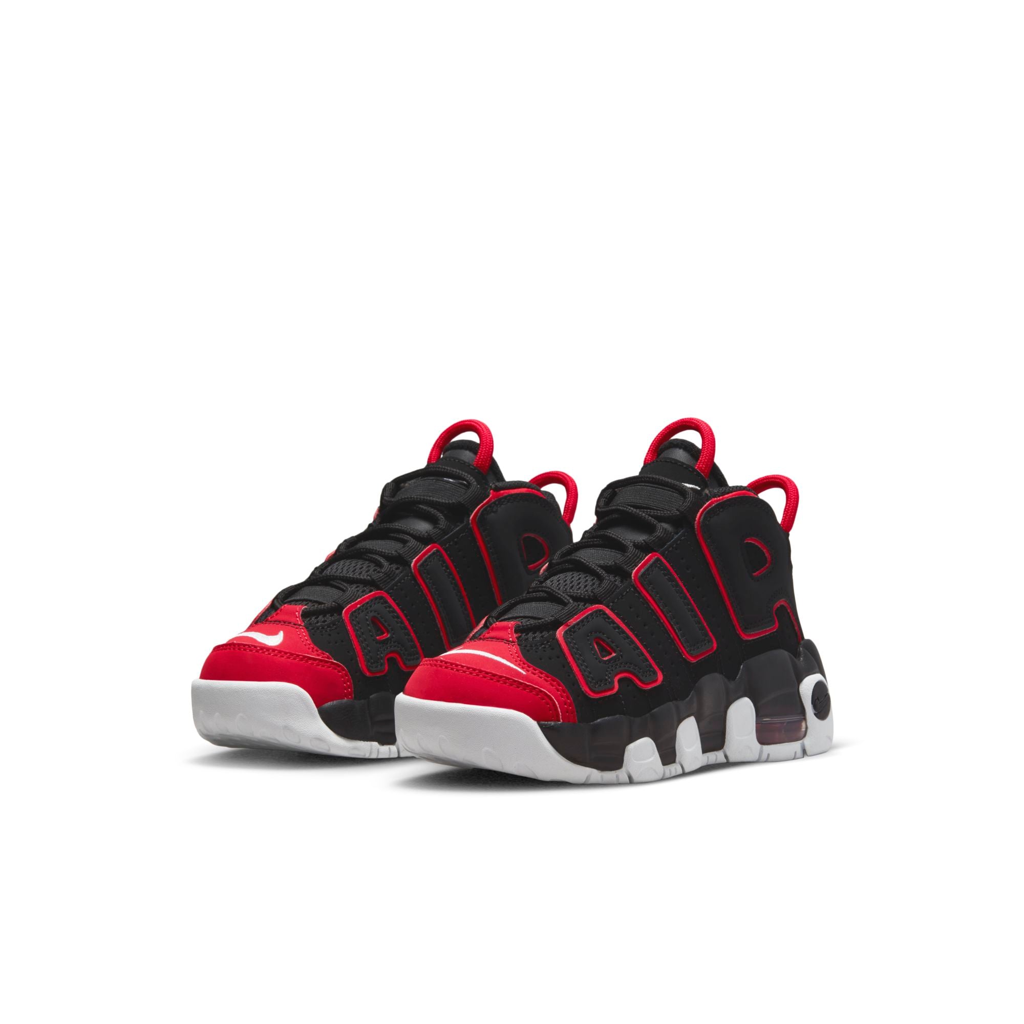 [FB1343-001] Preschool Air Jordan AIR MORE UPTEMPO 96 'RED TOE (PS)'