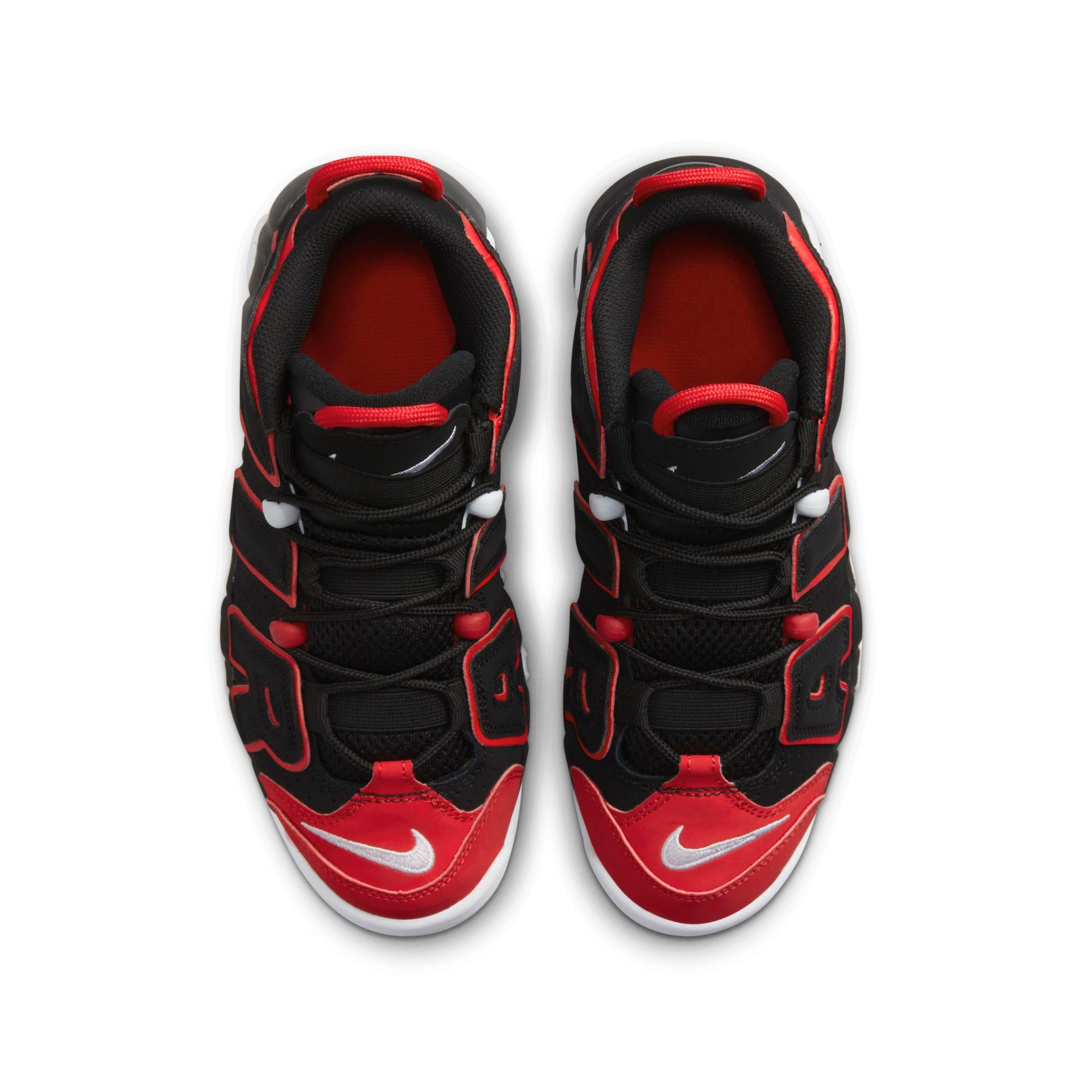 [FB1344-001] Grade School Nike AIR MORE UPTEMPO 96 'RED TOE (GS)'