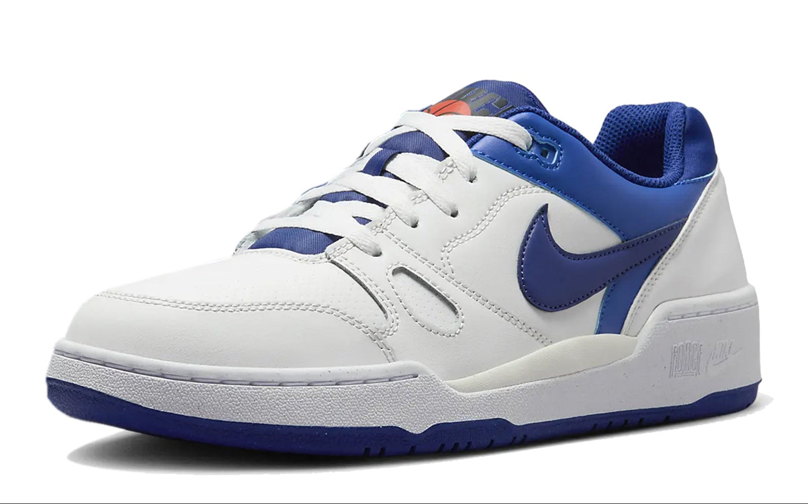 [FB1362-104] MENS NIKE FULL FORCE LOW 'SUMMIT WHITE RACER BLUE'