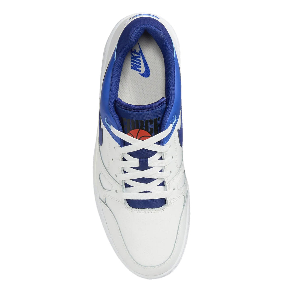 [FB1362-104] MENS NIKE FULL FORCE LOW 'SUMMIT WHITE RACER BLUE'