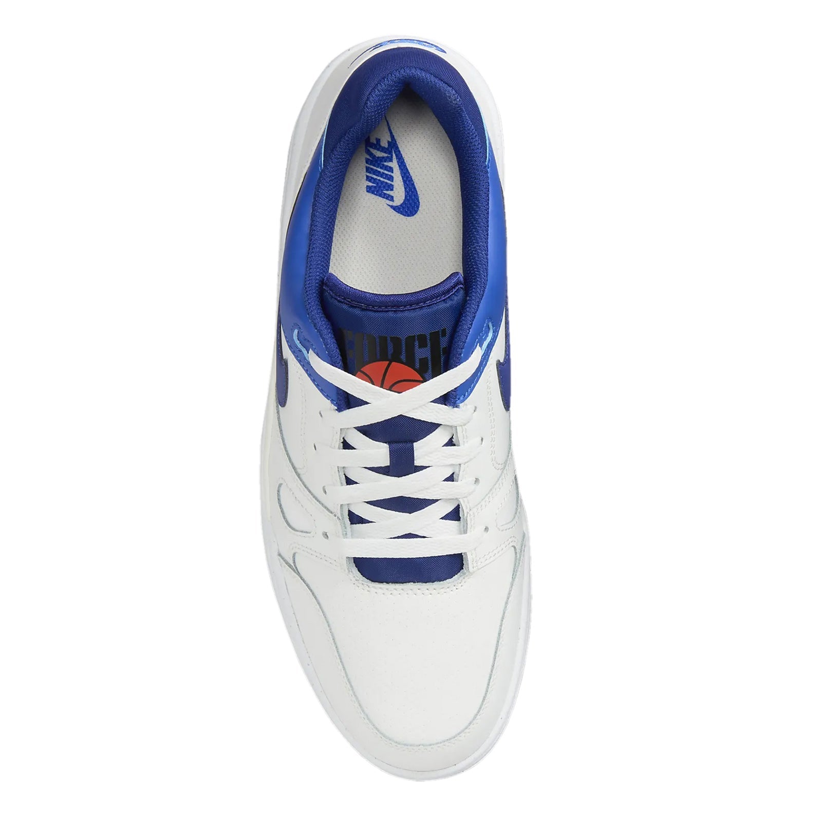 [FB1362-104] MENS NIKE FULL FORCE LOW 'SUMMIT WHITE RACER BLUE'