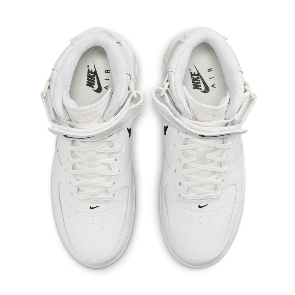 [FB1374-101] Mens Nike Air Force 1 MID EVO 'WHITE BLACK'