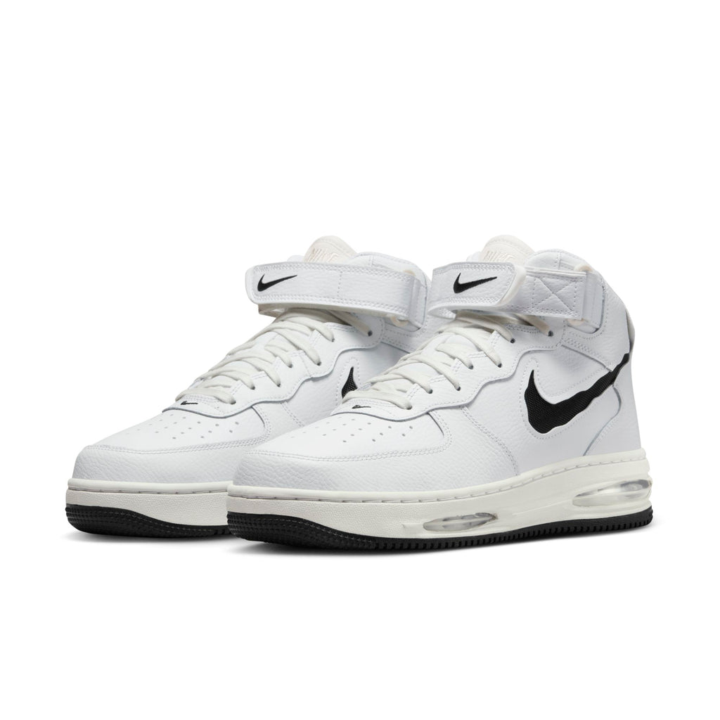 [FB1374-101] Mens Nike Air Force 1 MID EVO 'WHITE BLACK'