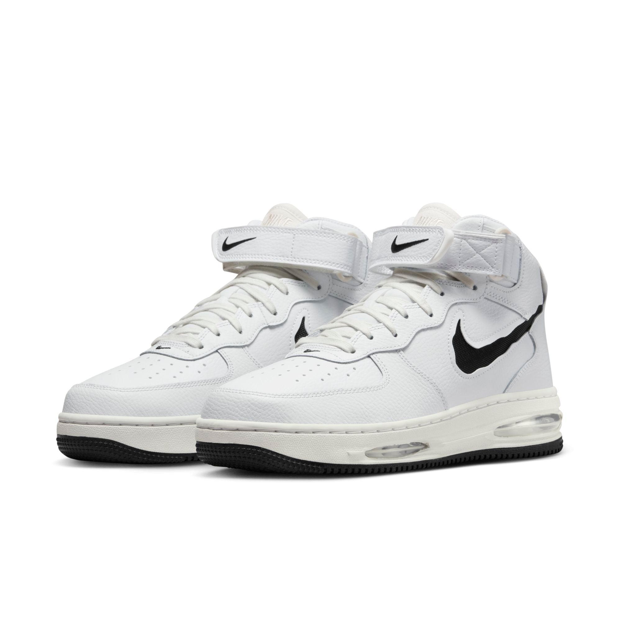 [FB1374-101] Mens Nike Air Force 1 MID EVO 'WHITE BLACK'