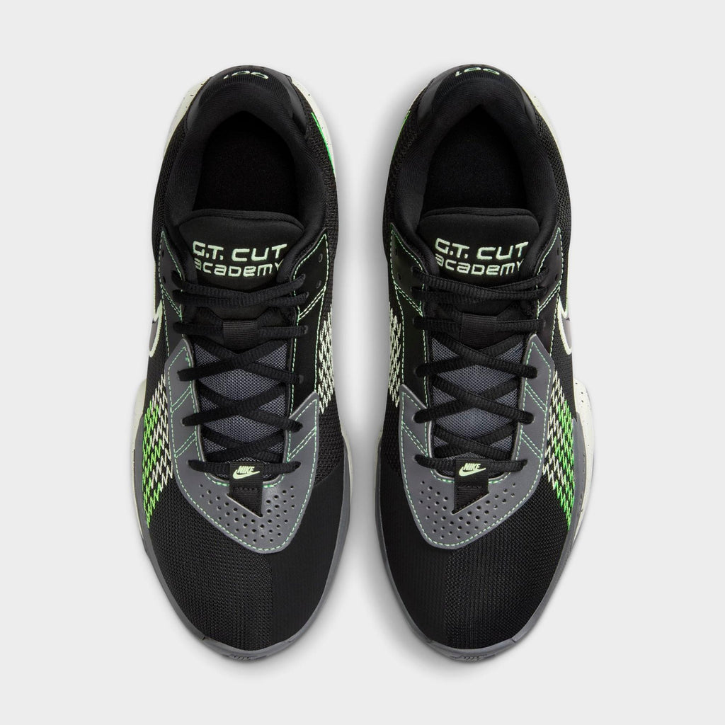 [FB2599-001] MENS NIKE AIR ZOOM G.T. CUT ACADEMY 'BLACK GREEN STRIKE'