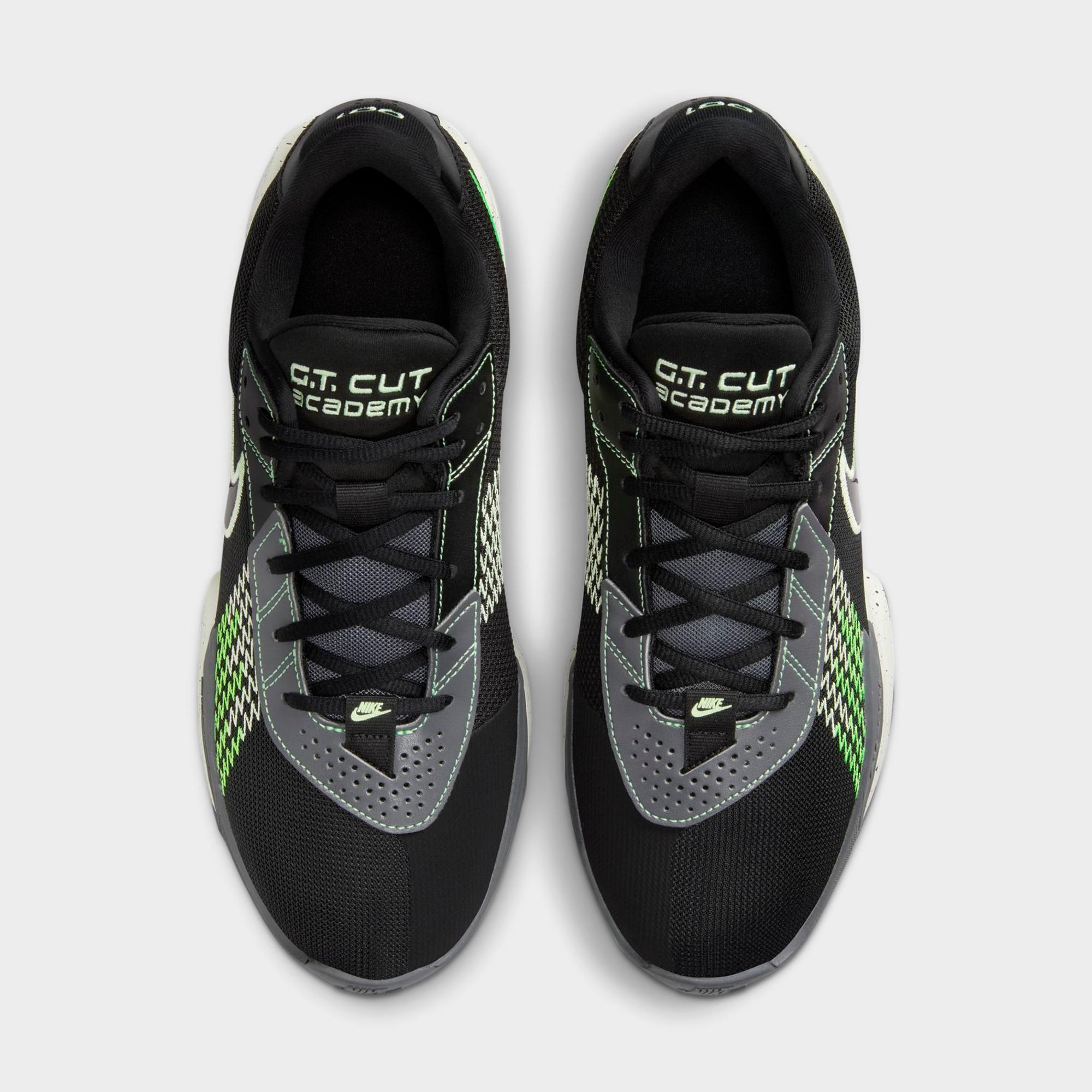 [FB2599-001] MENS NIKE AIR ZOOM G.T. CUT ACADEMY 'BLACK GREEN STRIKE'