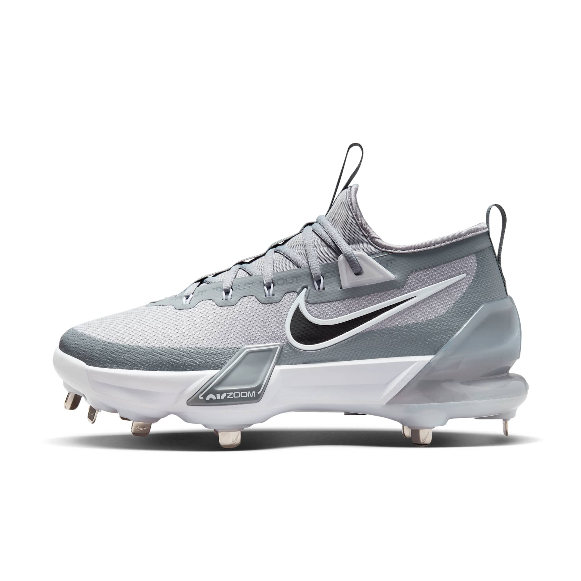 [FB2906-002] MENS NIKE FORCE ZOOM TROUT 9 ELITE 'PEWTER BLACK'