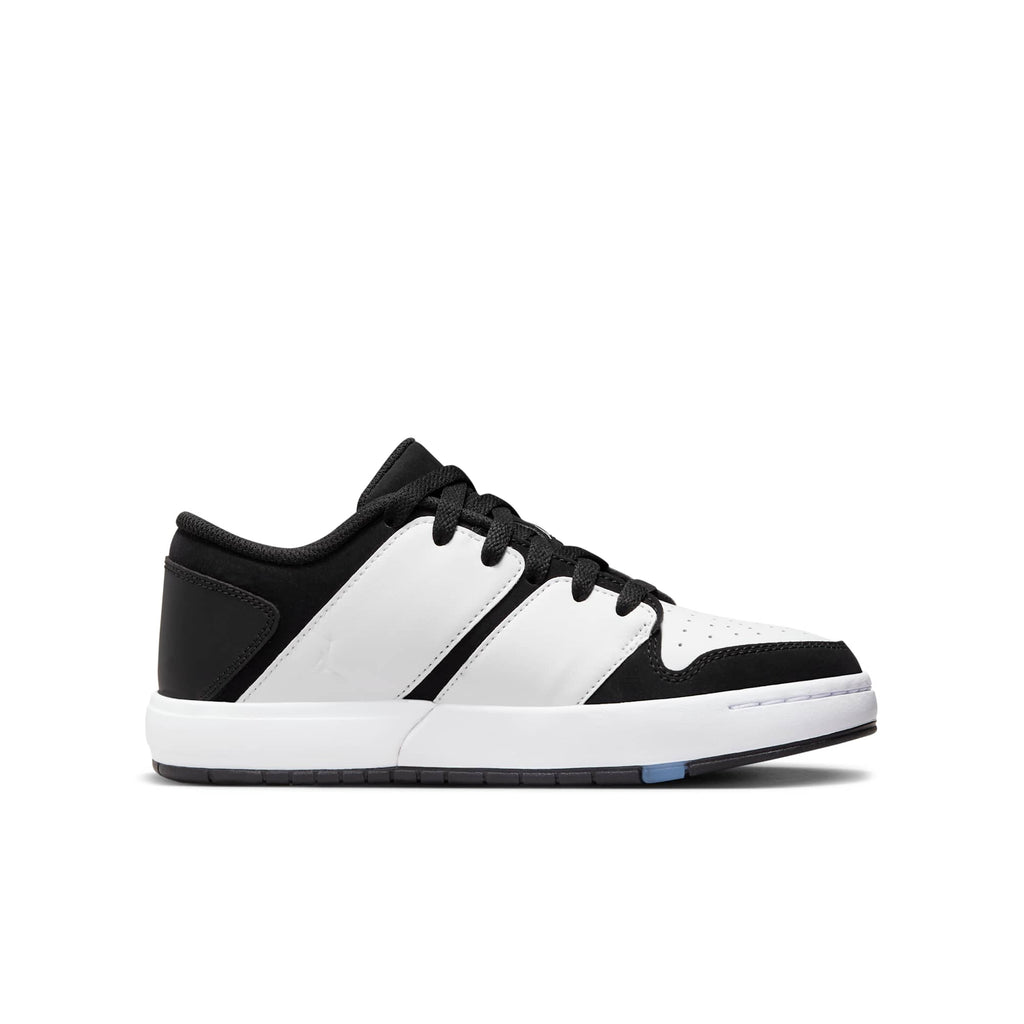 [FB4412-100] GRADE SCHOOL AIR JORDAN RETRO 1 LOW NU 'WHITE BLACK (GS)'