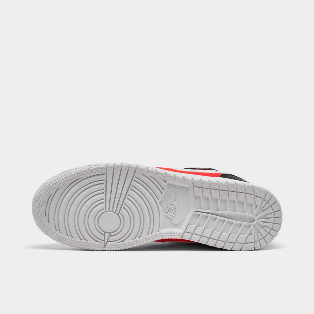 [FB4417-016] GRADE SCHOOL AIR JORDAN RETRO 1 MID SE 'WHITE BLACK INFRARED (GS)'