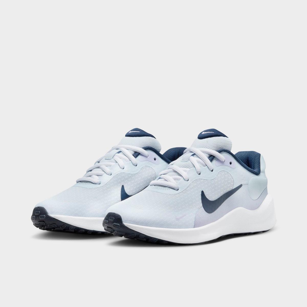 [FB7689-004] GRADE SCHOOL NIKE REVOLUTION 7 'GREY LILAC NAVY'
