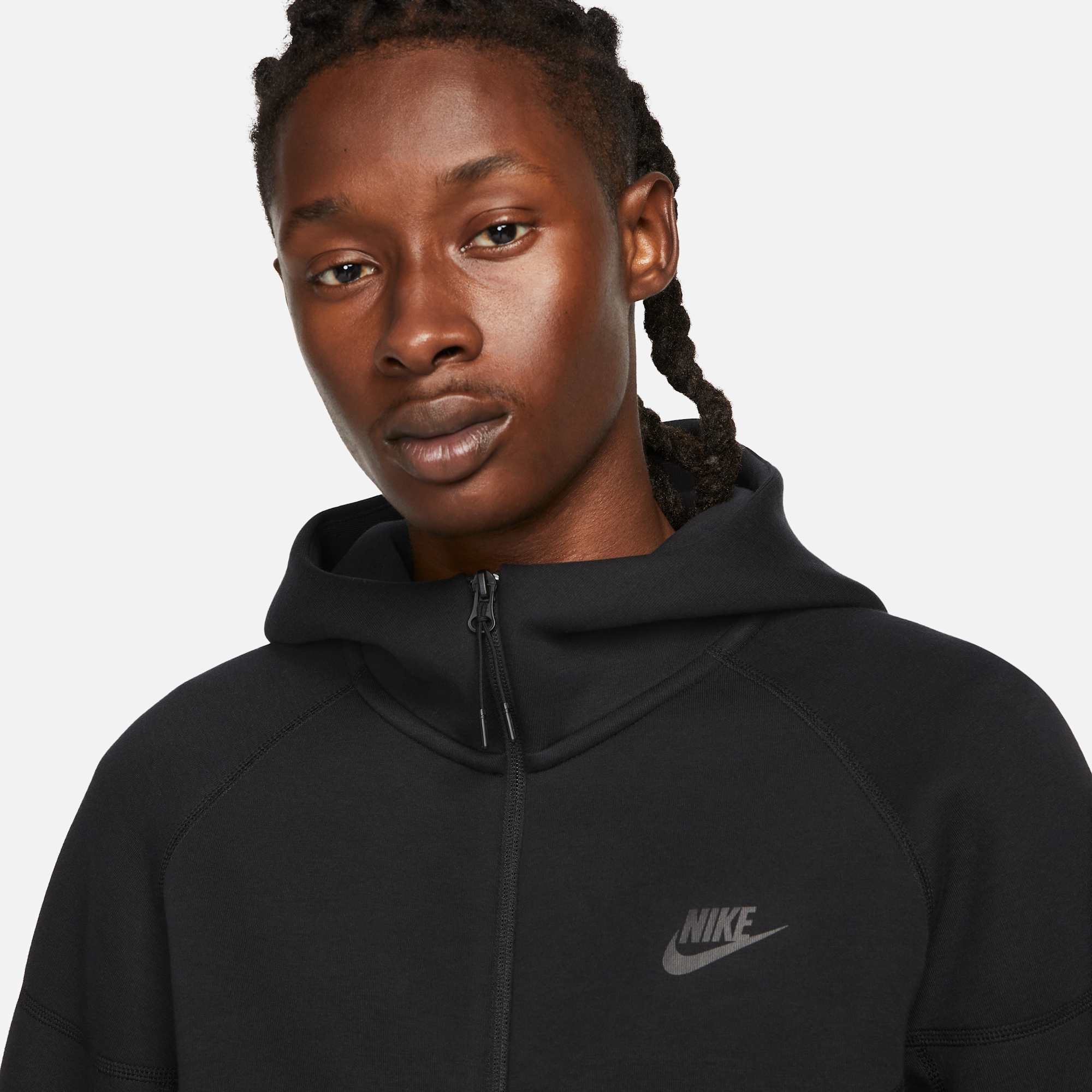 [FB7921-010] MENS NIKE SPORTSWEAR TECH FLEECE WINDRUNNER FULL-ZIP HOODIE