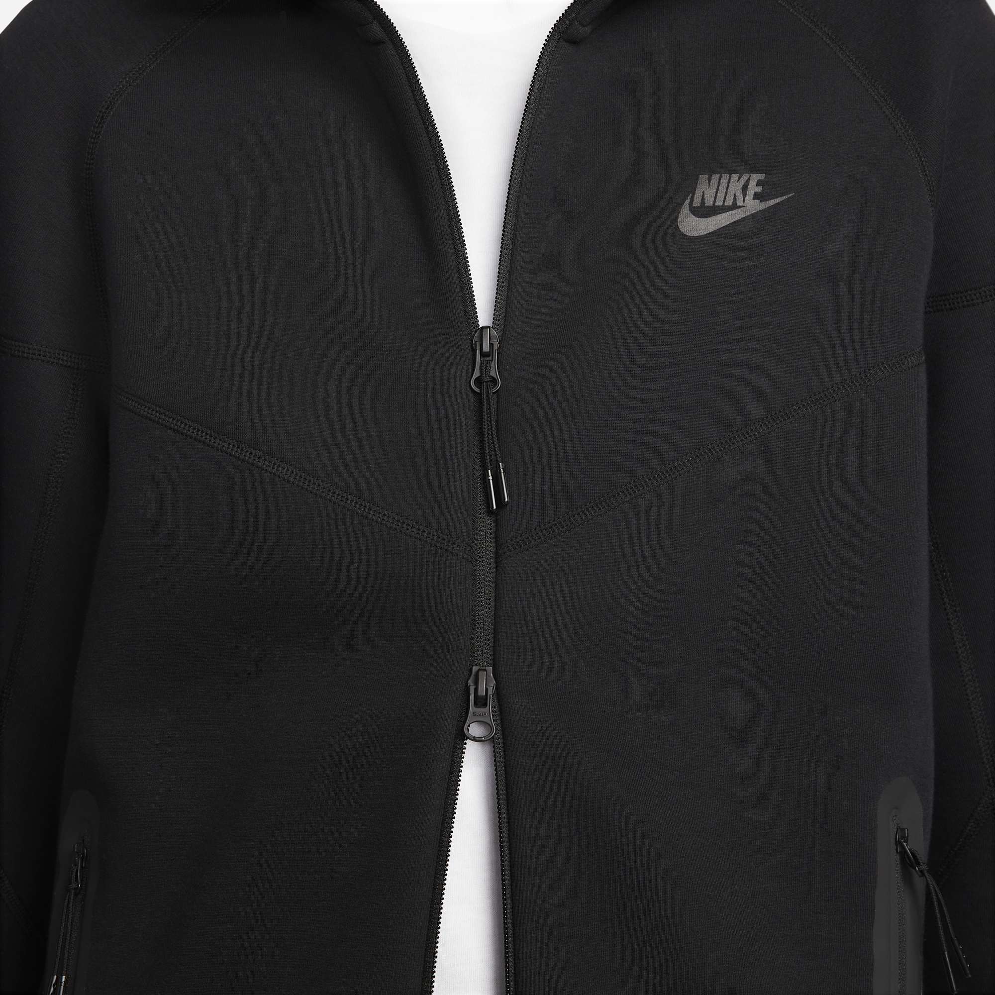[FB7921-010] MENS NIKE SPORTSWEAR TECH FLEECE WINDRUNNER FULL-ZIP HOODIE