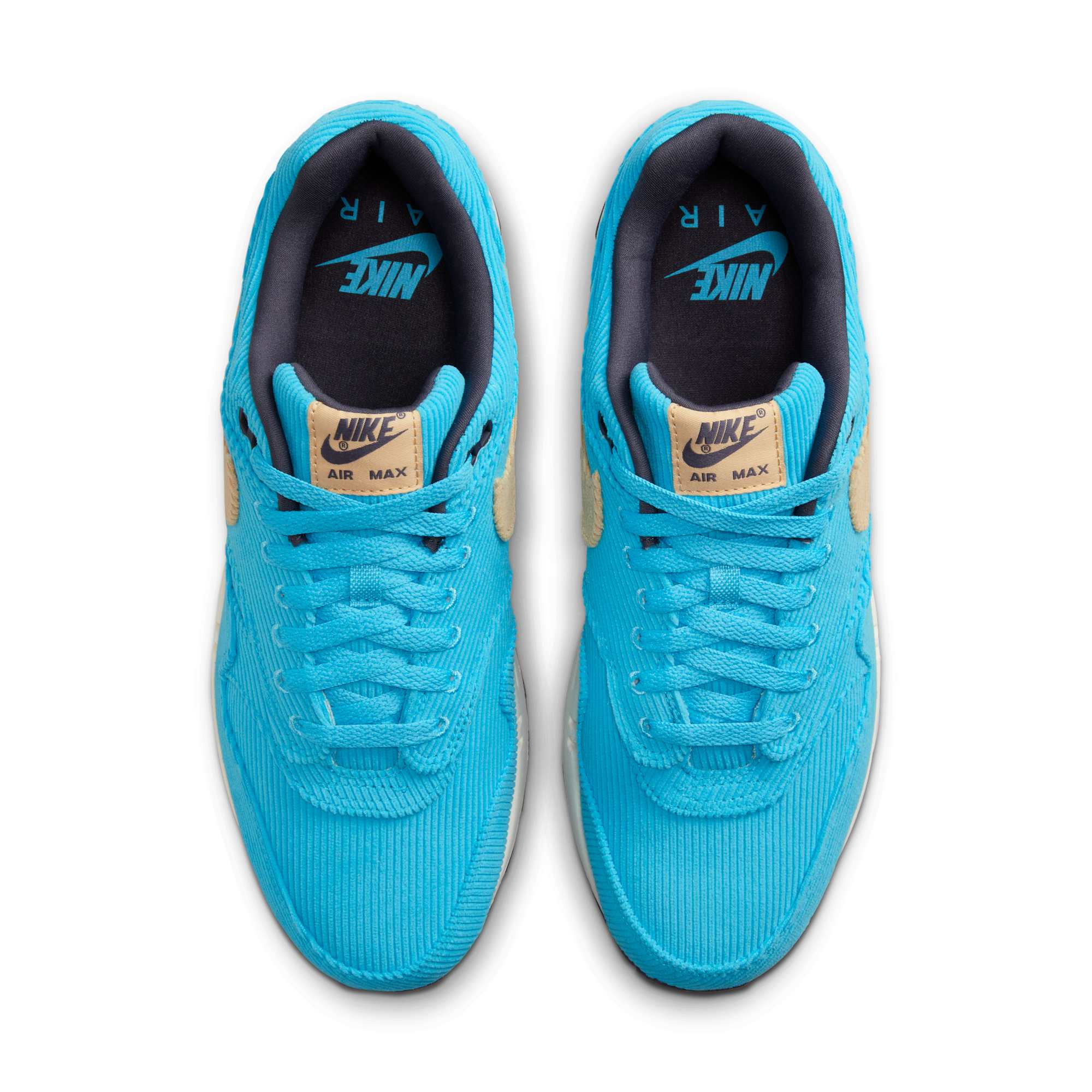 [FB8915-400] MENS NIKE AIR MAX 1 'CORDUROY BALTIC BLUE'