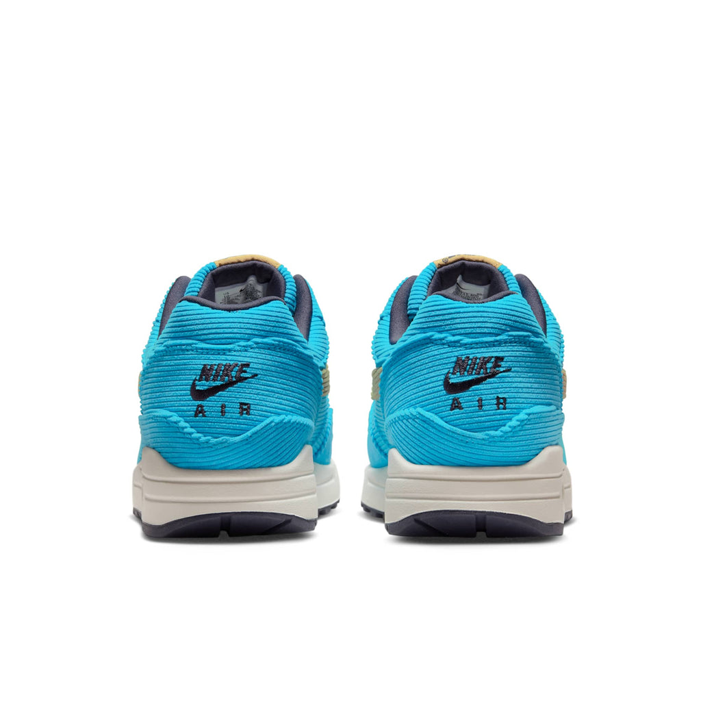 [FB8915-400] MENS NIKE AIR MAX 1 'CORDUROY BALTIC BLUE'