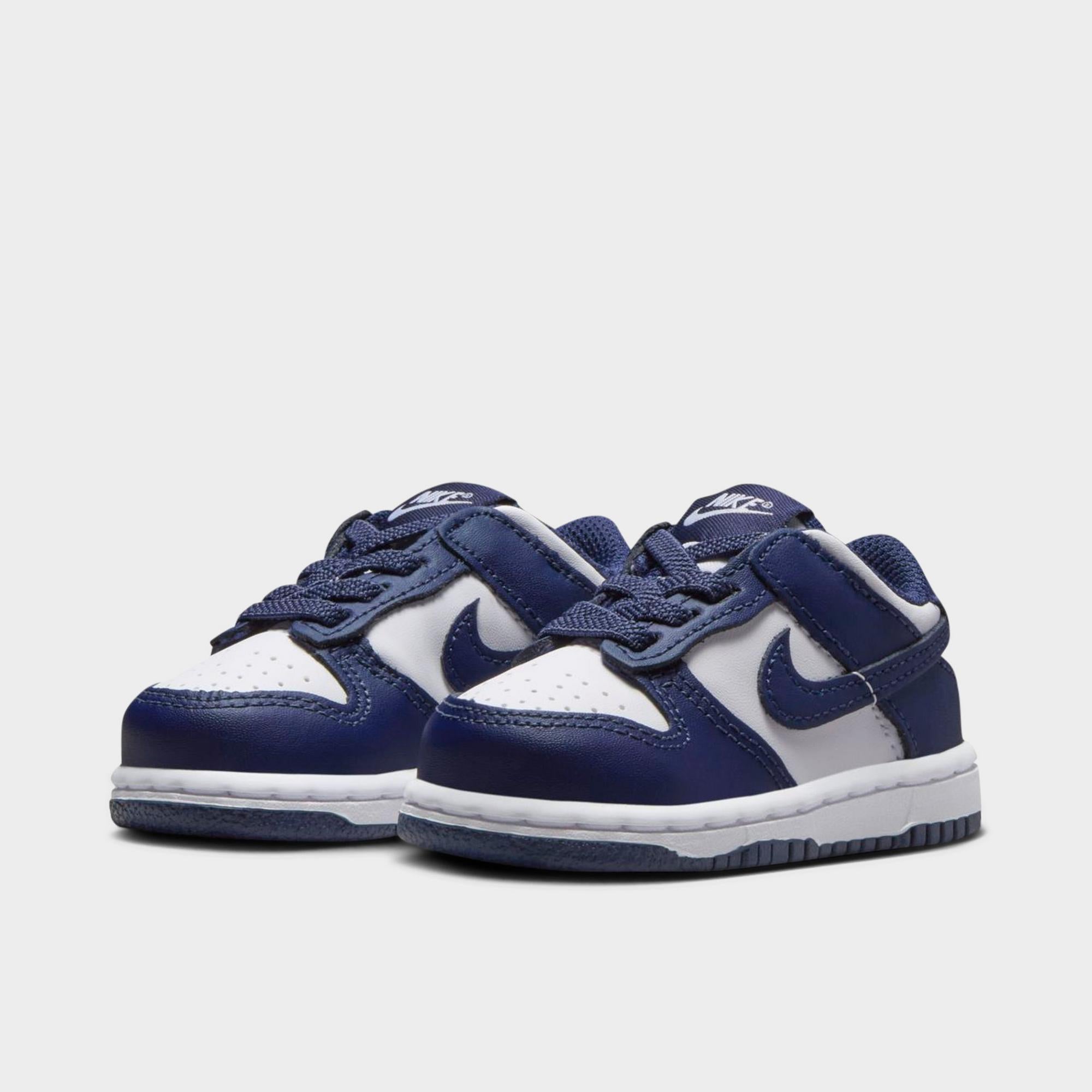 [FB9107-116] TODDLERS NIKE DUNK LOW 'WHITE MIDNIGHT NAVY (TD)'