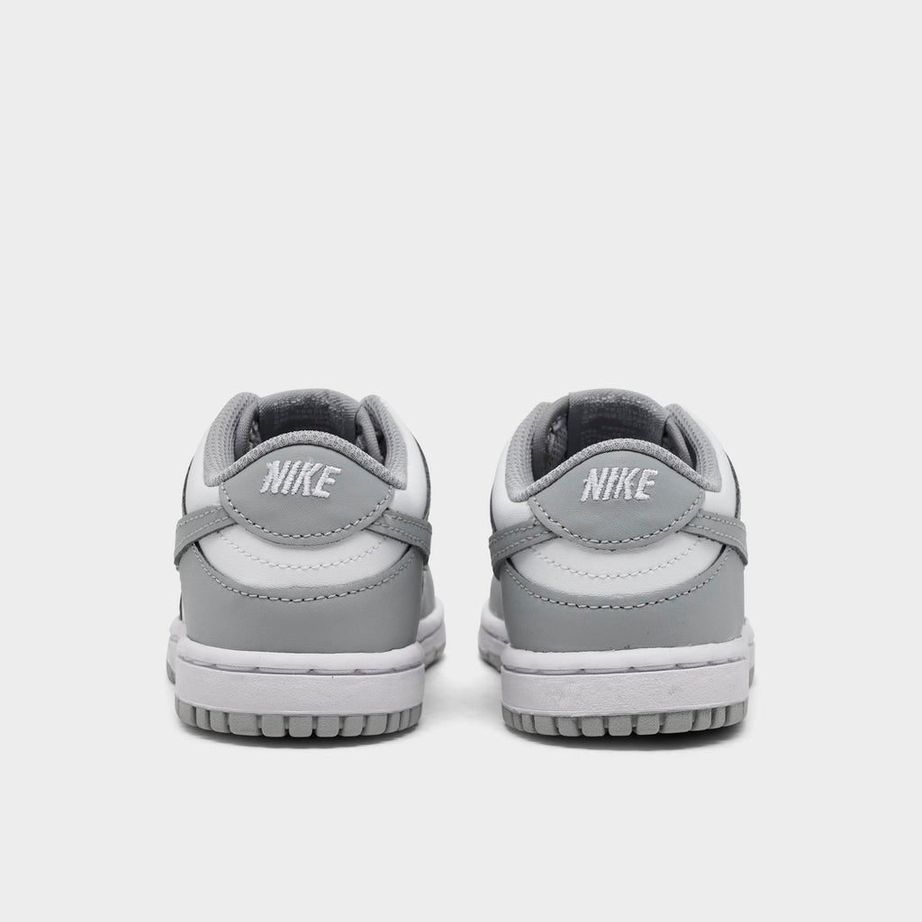 [FB9107-123] TODDLERS NIKE DUNK LOW 'WHITE LIGHT SMOKE GREY (TD)'