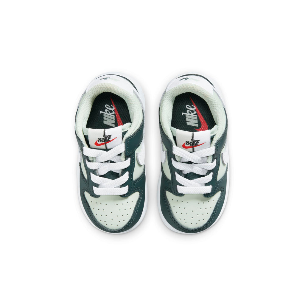 [FB9107-300] Toddlers Nike Dunk Low 'Split Deep Jungle' (TD)