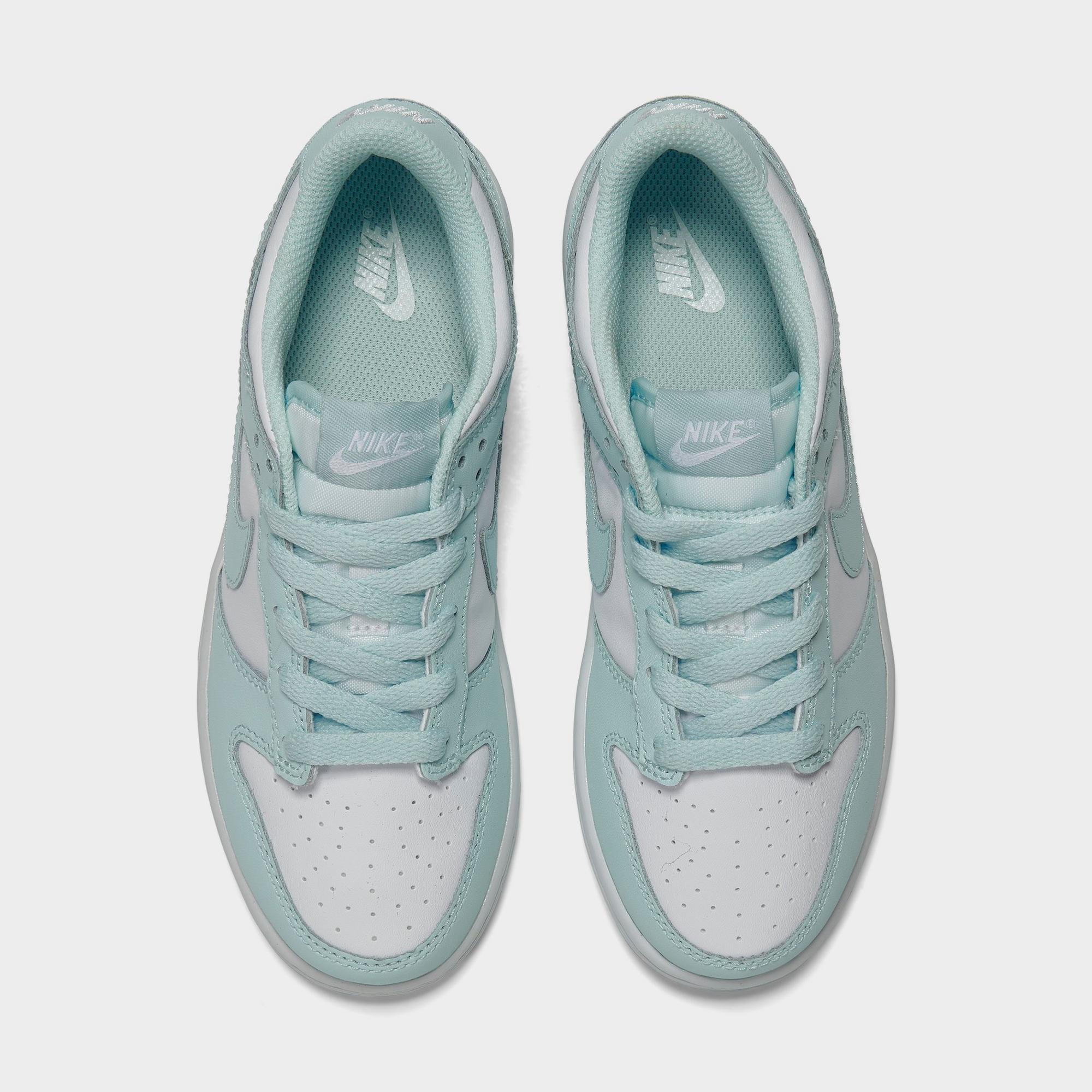 [FB9108-105] PRESCHOOL NIKE DUNK LOW 'WHITE GLACIER BLUE'