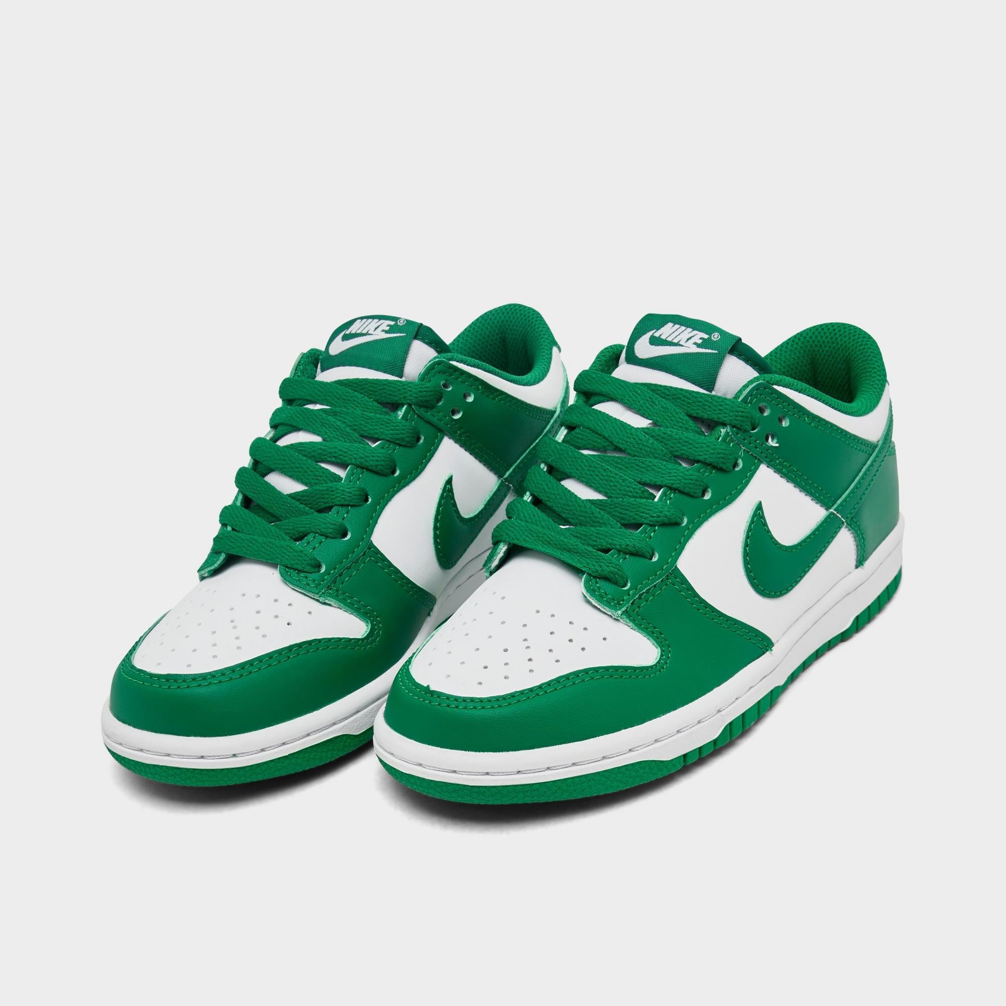 [FB9109-114] GRADE SCHOOL NIKE DUNK LOW 'WHITE MALACHITE (GS)'