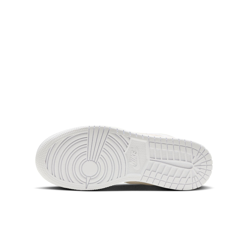[FB9139-002] Grade School Air Jordan RETRO 1 LOW SE CRAFT 'Inside Out Tech Grey' (GS)