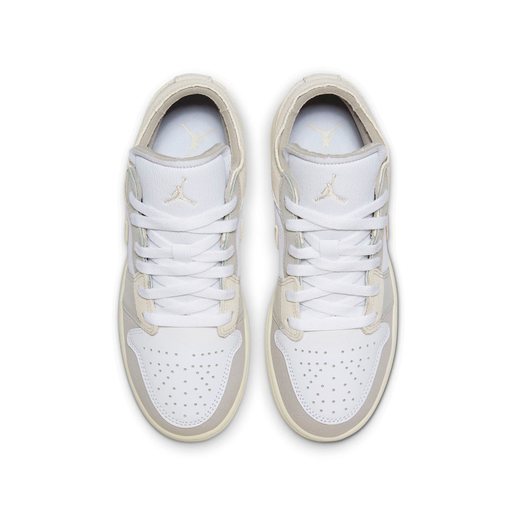 [FB9139-002] Grade School Air Jordan RETRO 1 LOW SE CRAFT 'Inside Out Tech Grey' (GS)