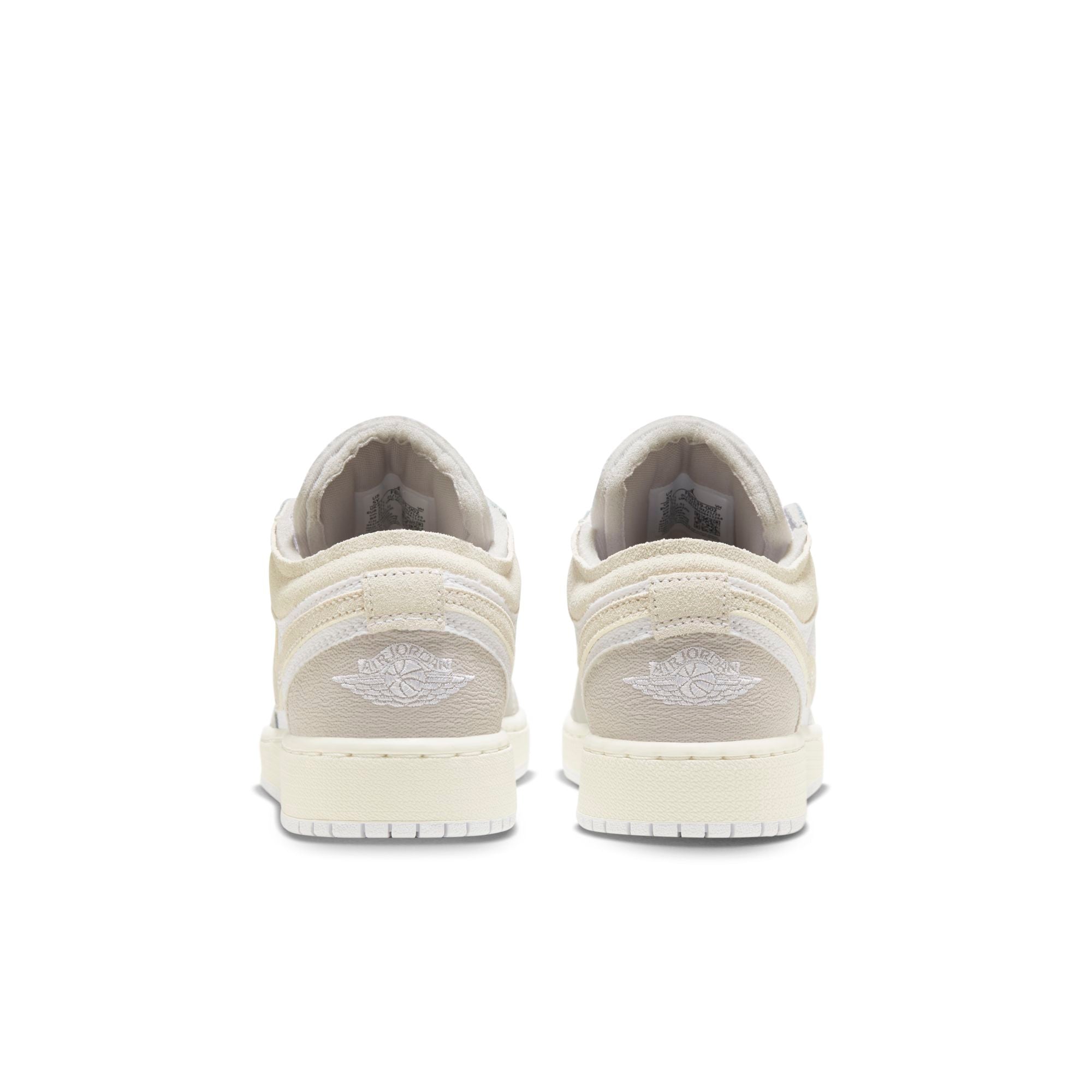 [FB9139-002] Grade School Air Jordan RETRO 1 LOW SE CRAFT 'Inside Out Tech Grey' (GS)