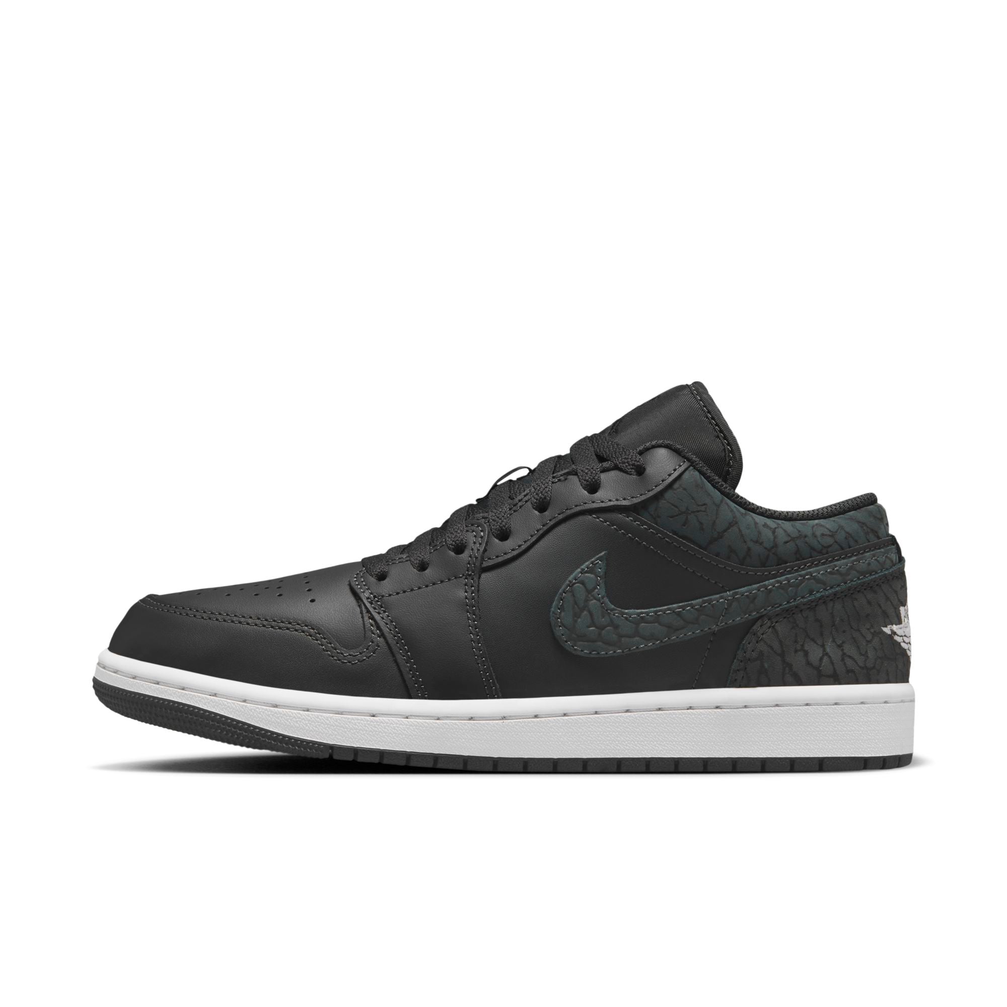 [FB9907-001] Mens Nike Retro 1 Low SE 'Black Elephant'