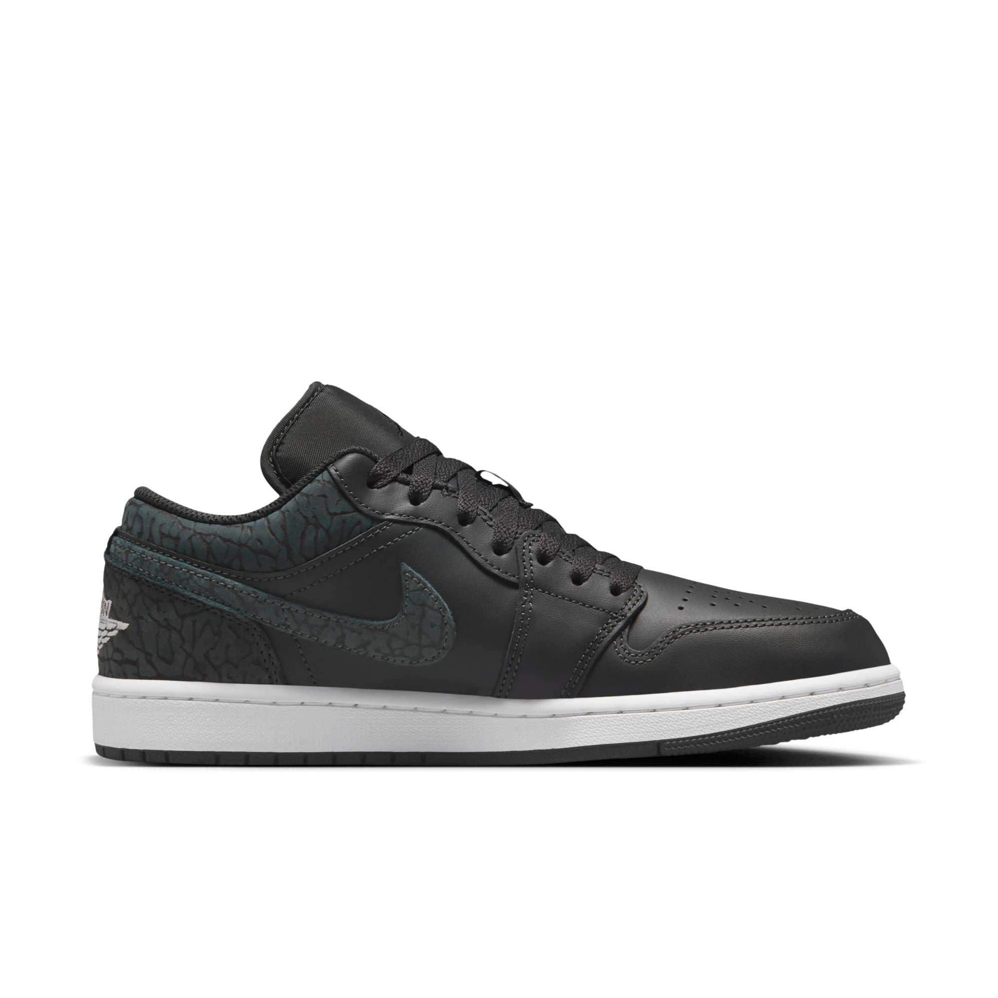[FB9907-001] Mens Nike Retro 1 Low SE 'Black Elephant'