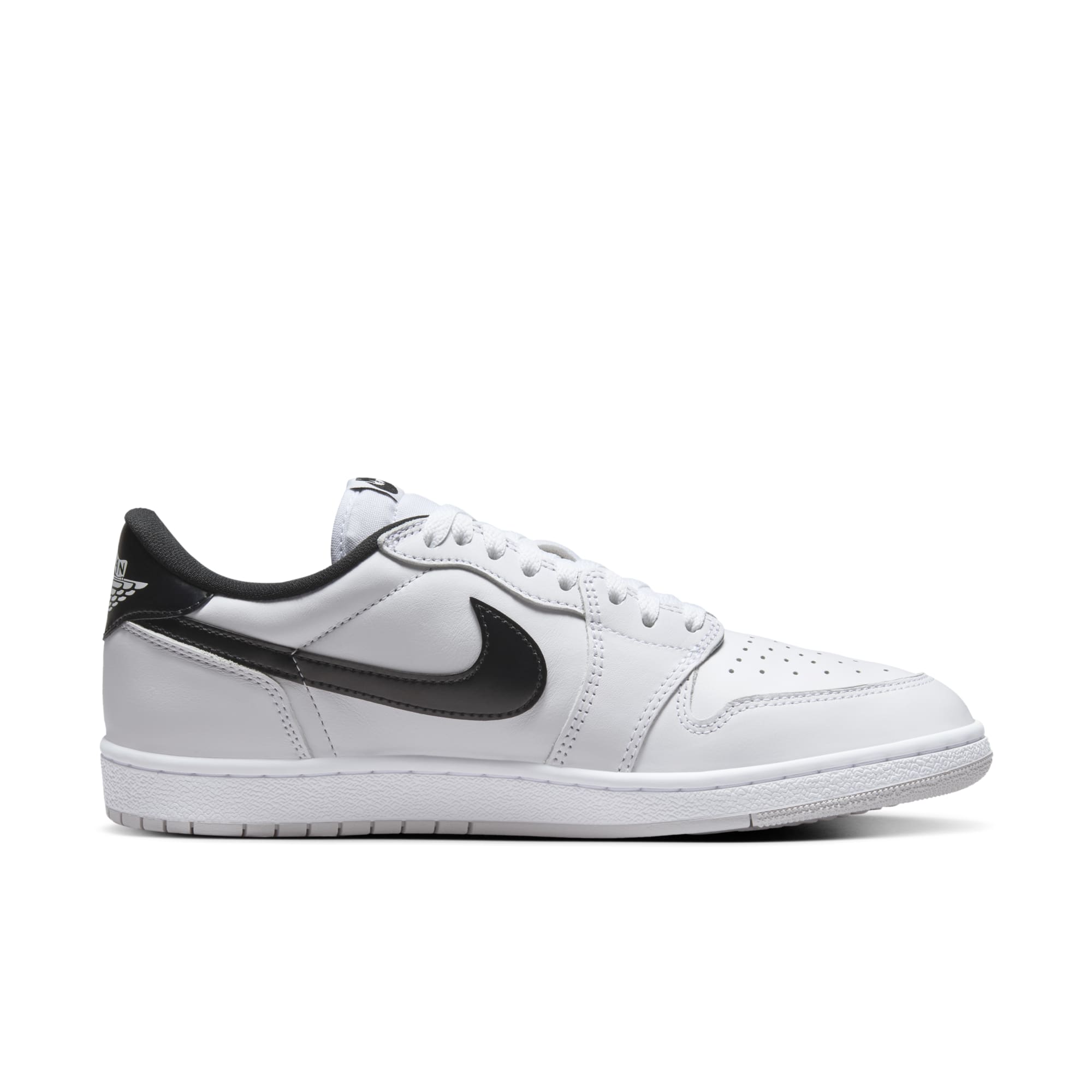 [FB9933-102] Mens Air Jordan Retro 1 Low '85 'Metallic Black'