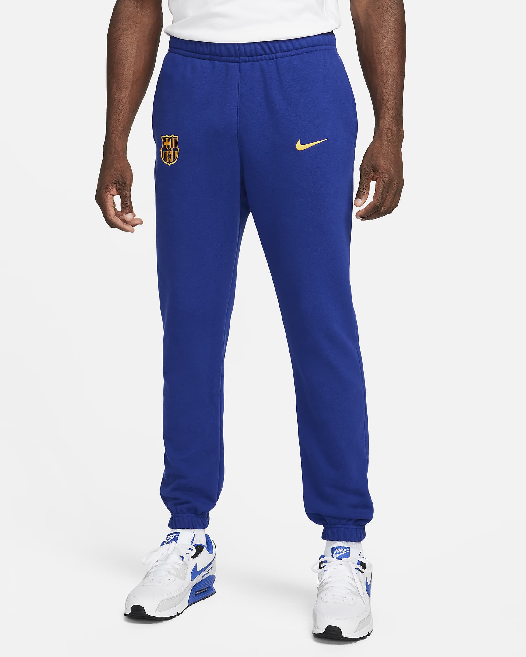 [FJ5604-455] MENS NIKE SOCCER FC BARCELONA CLUB TERRY PANTS