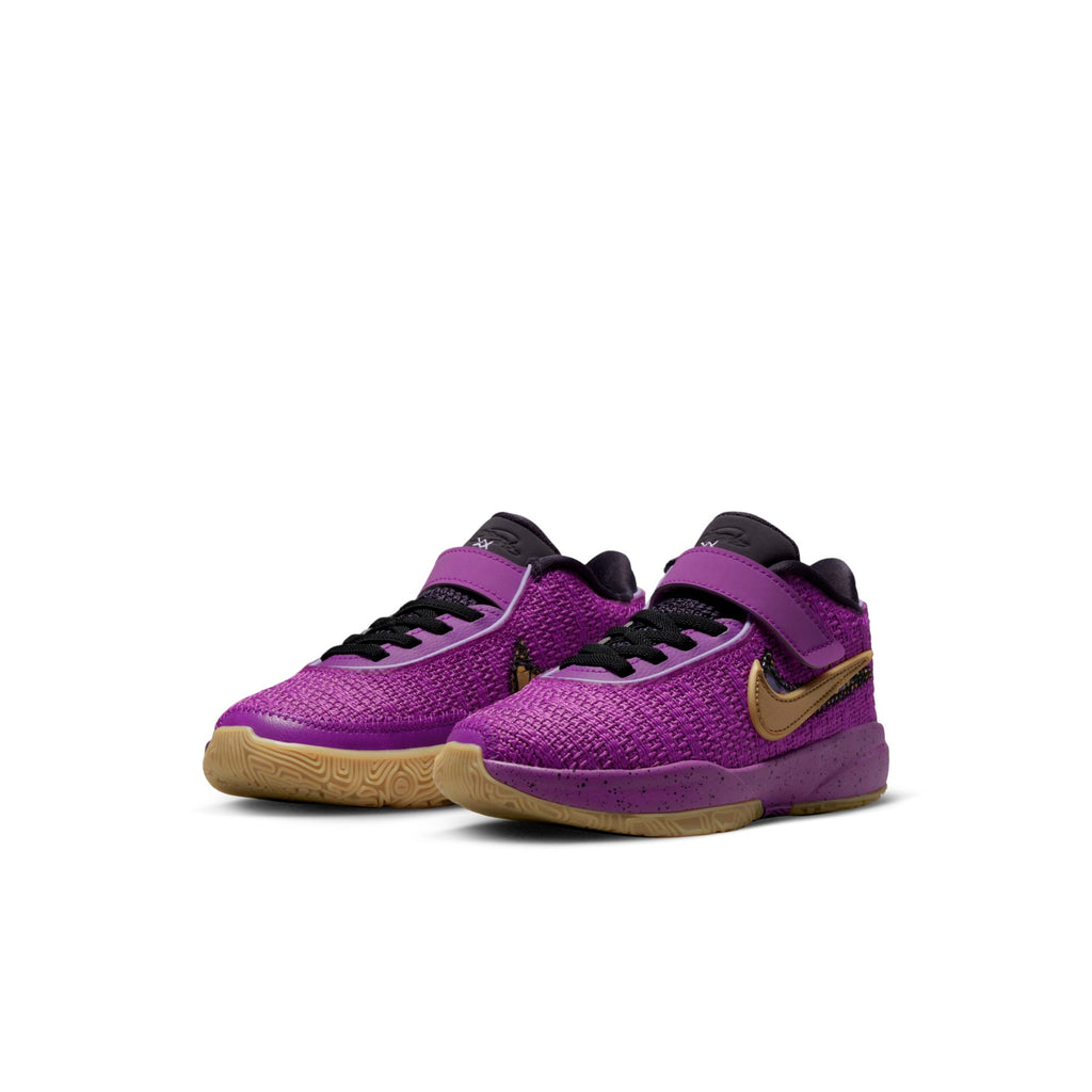 [FD0208-500] Preschool Nike LEBRON 20 SE 'VIVID PURPLE (PS)'