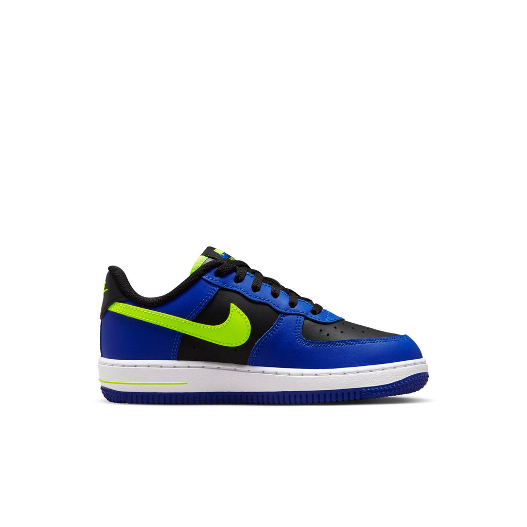[FD0303-400] Preschool Nike AIR FORCE 1 LV8 'RACER BLUE VOLT (PS)'