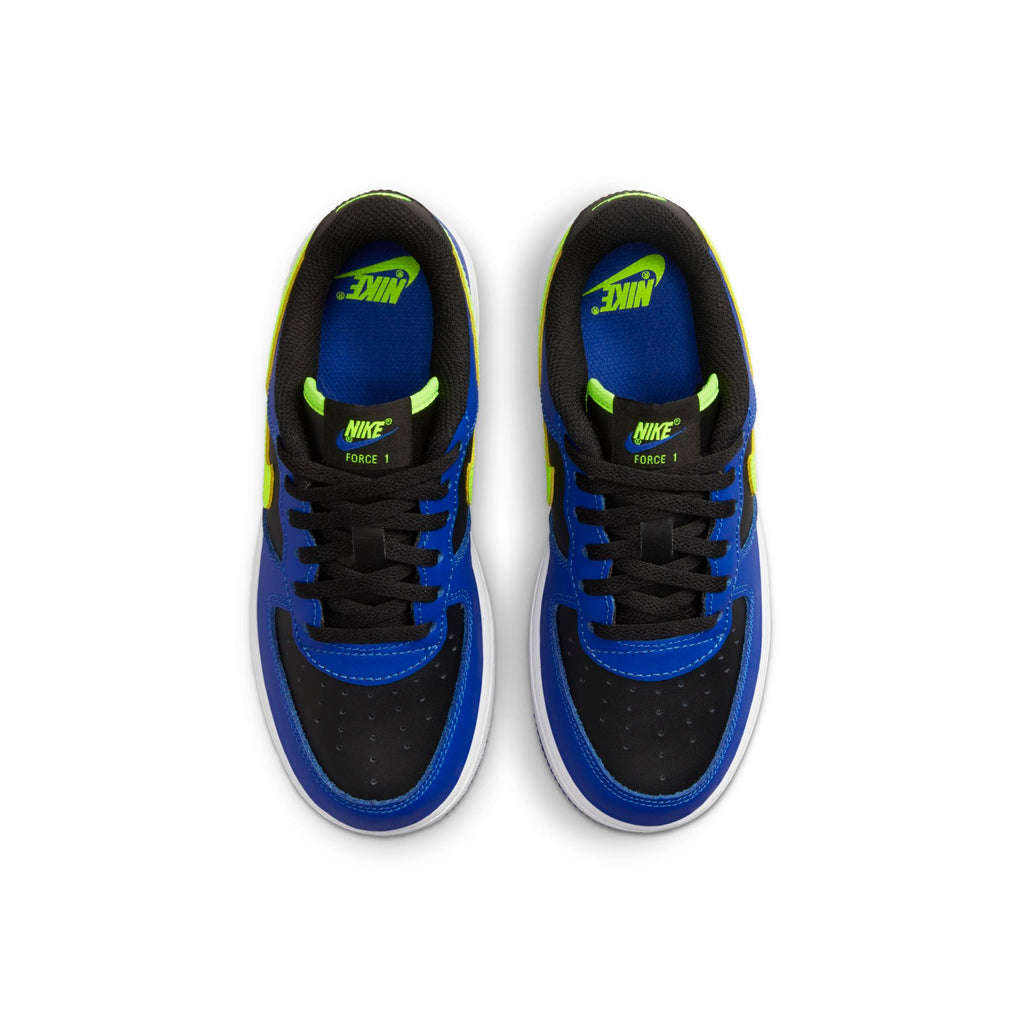 [FD0303-400] Preschool Nike AIR FORCE 1 LV8 'RACER BLUE VOLT (PS)'