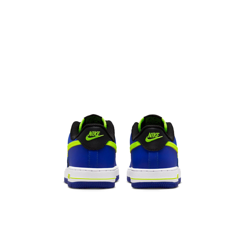 [FD0303-400] Preschool Nike AIR FORCE 1 LV8 'RACER BLUE VOLT (PS)'