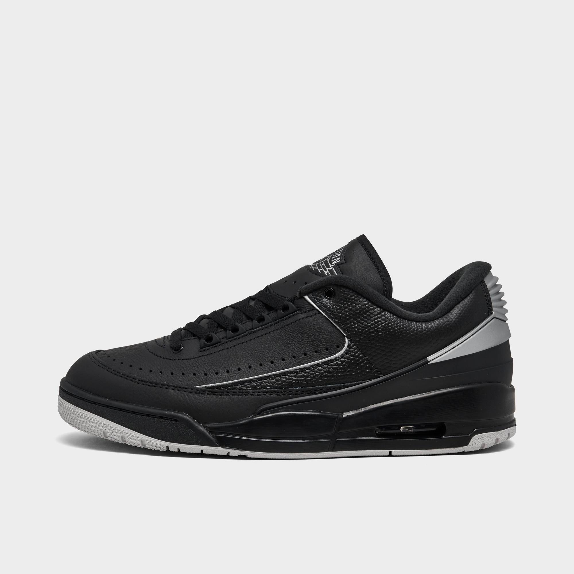 [FD0383-001] MENS AIR JORDAN 2/3 'BLACK METALLIC SILVER'