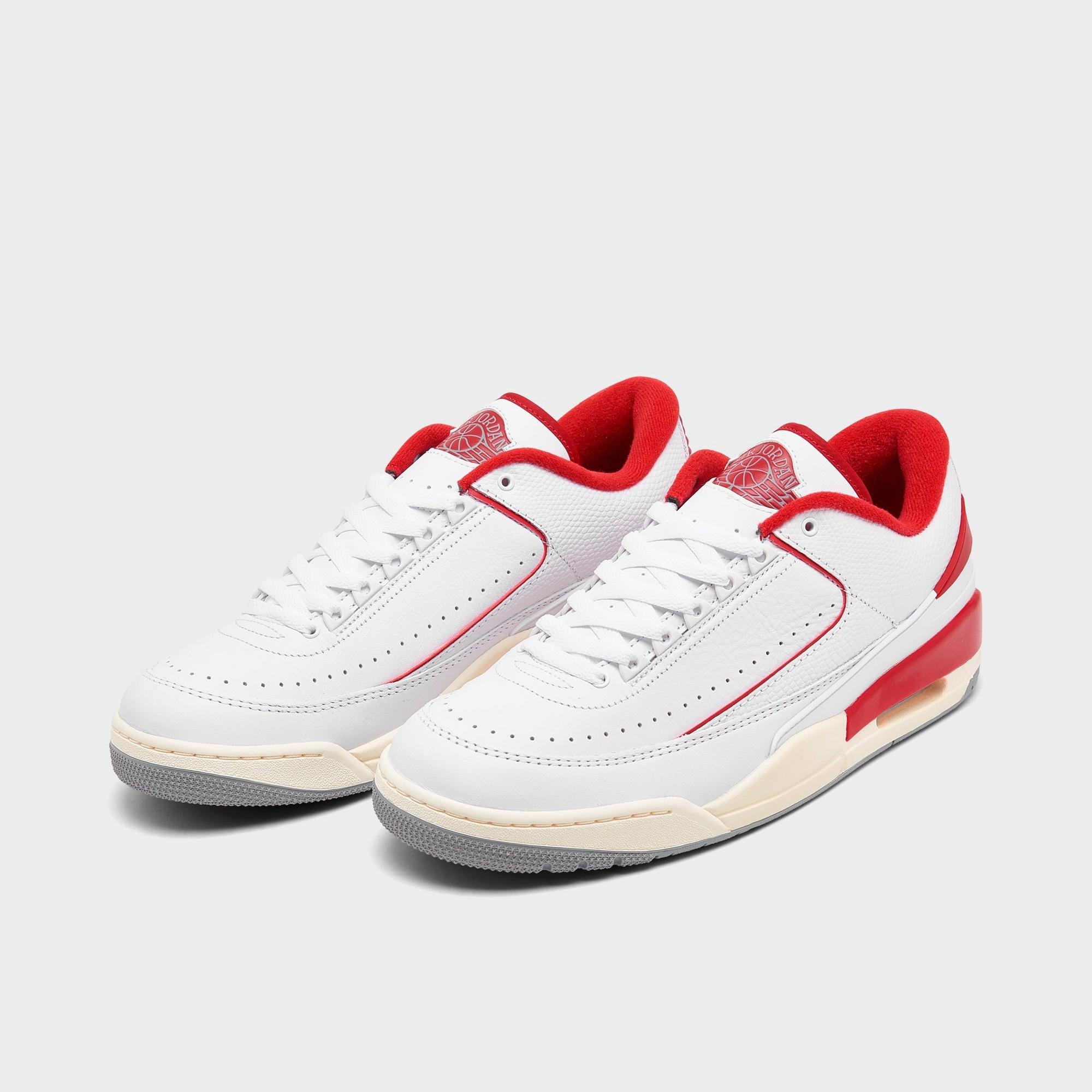[FD0383-161] MENS AIR JORDAN 2/3 'WHITE VARSITY RED'