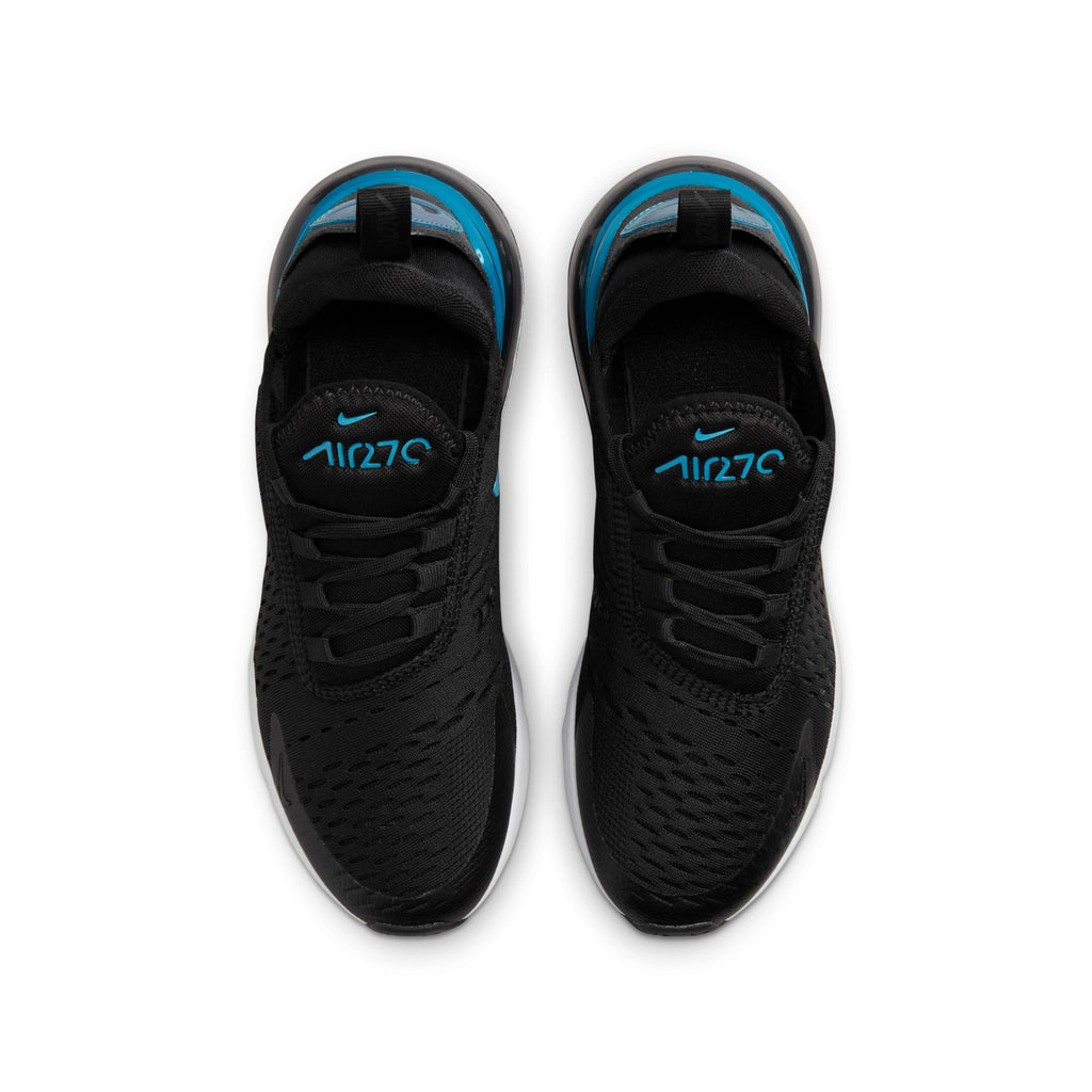 [FD0676-001] Grade School Nike AIR MAX 270 GS 'BLACK BLUE LIGHTNING'